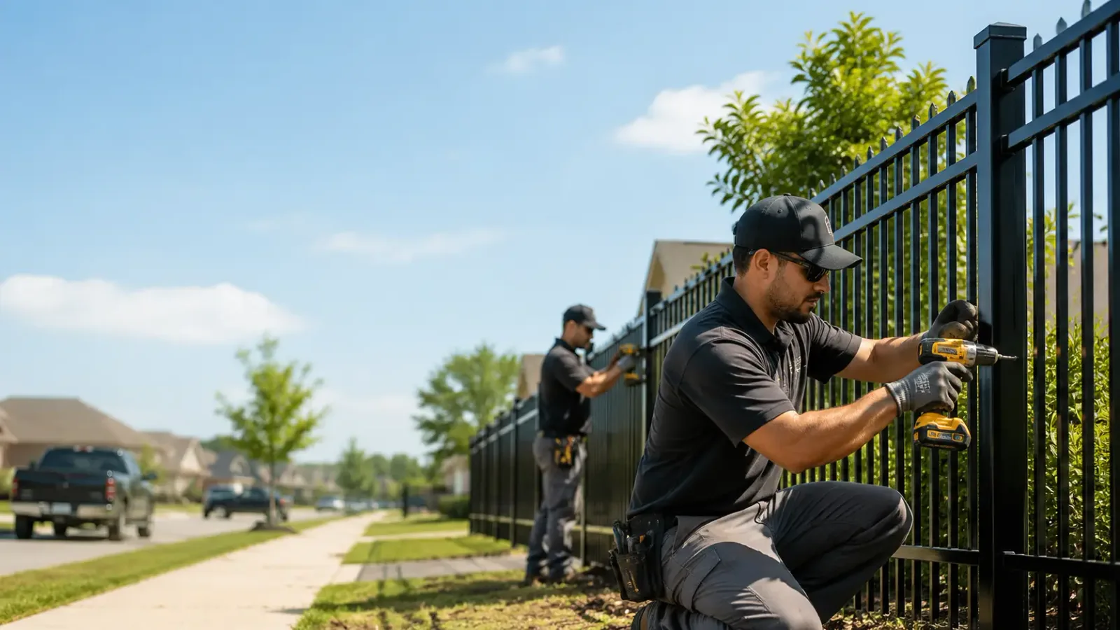 Metal Fence Installation in Newton, WV